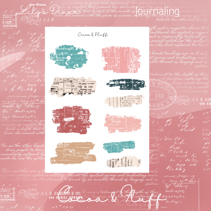 Lily's Diner Deco Journaling Kit