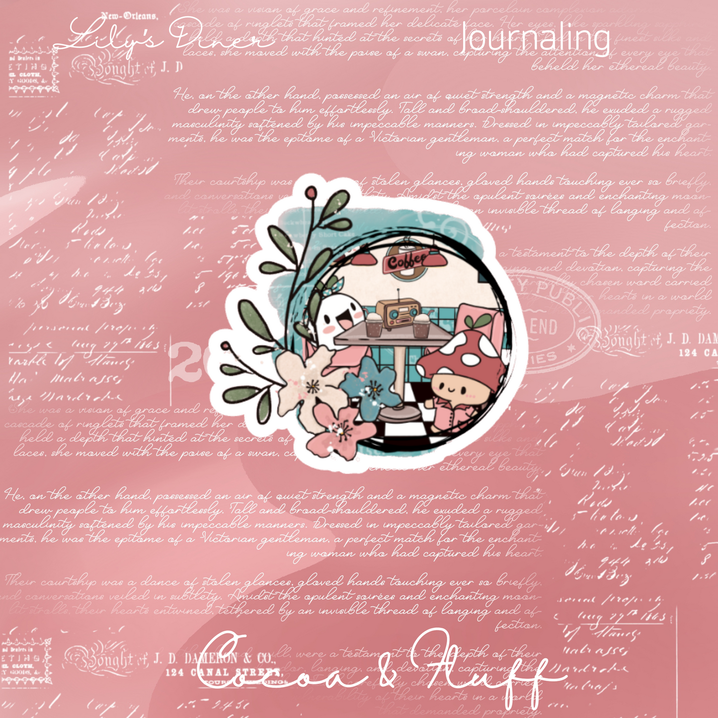Lily's Diner Deco Journaling Kit