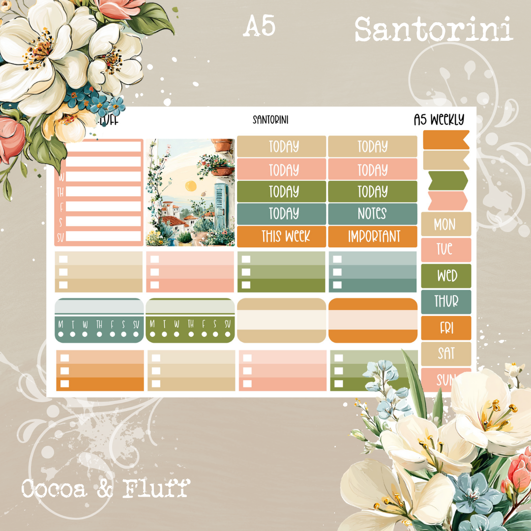 Santorini A5/ Hobo Cousin