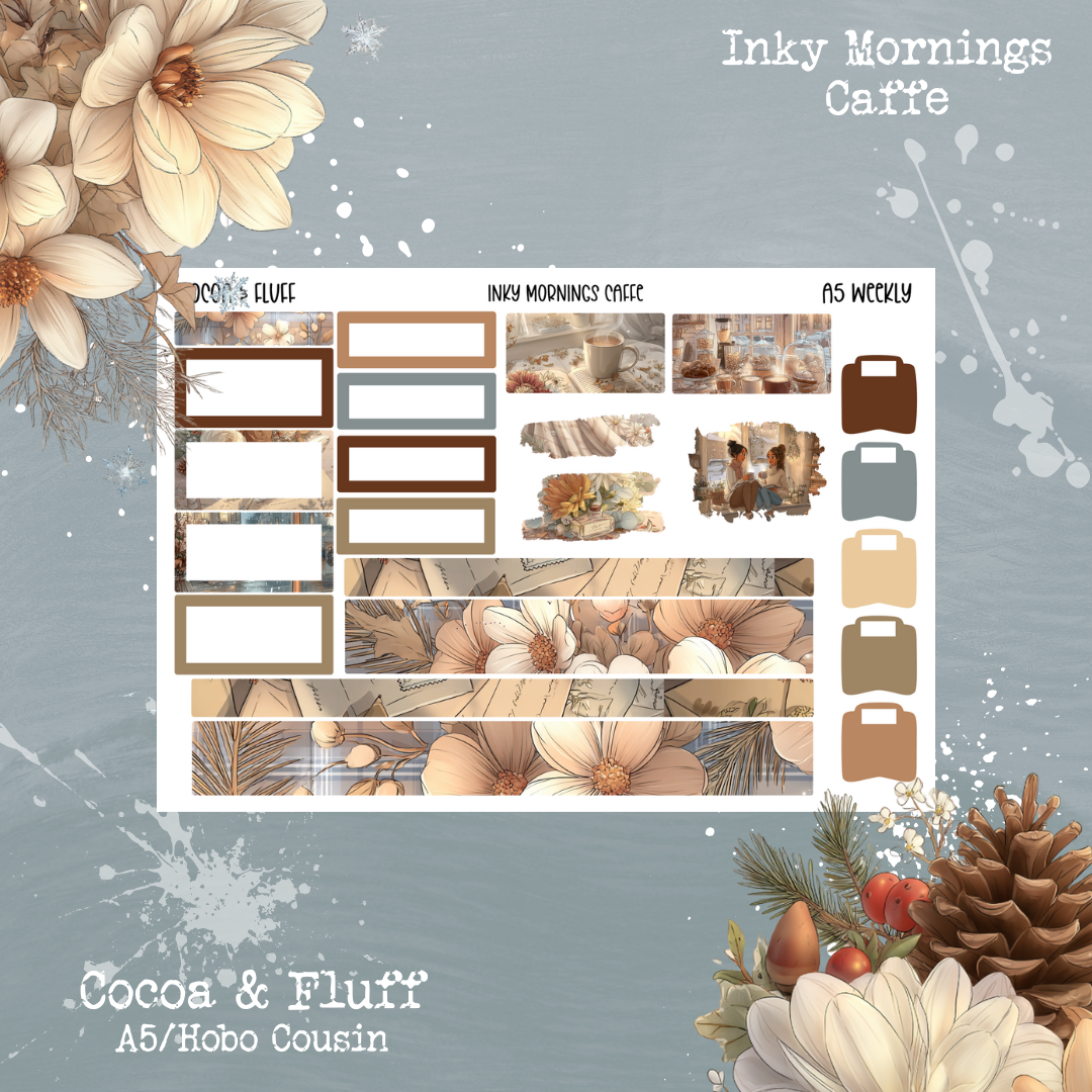 Inky Mornings Caffe A5/ Hobo Cousin