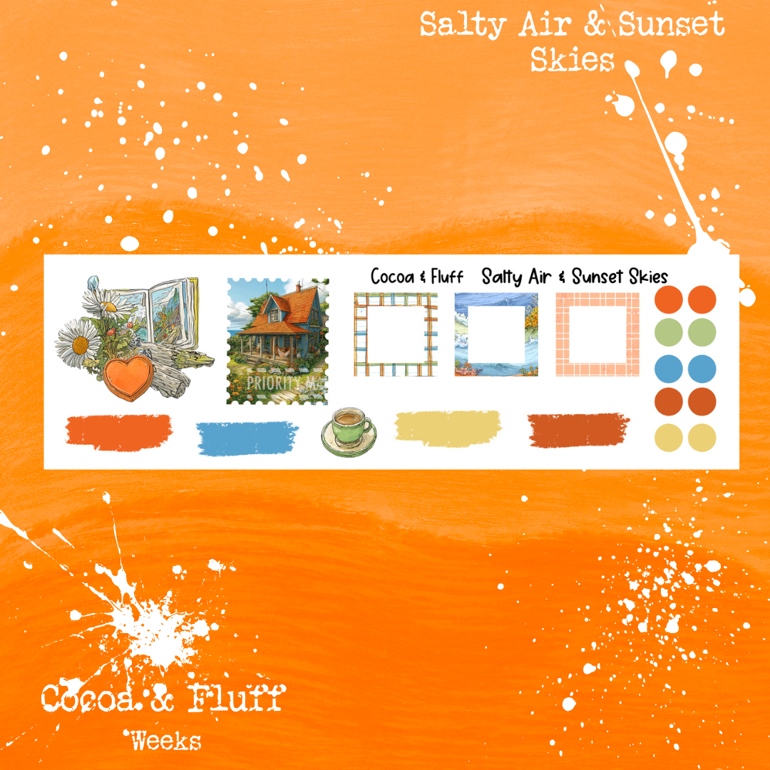 Salty Air Weeks Sized Kit