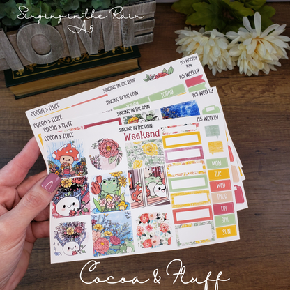 Singing in The Rain Hobonichi Cousin