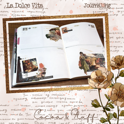La Dolce Vita, Italian-inspired 12 Page Journaling Stickers