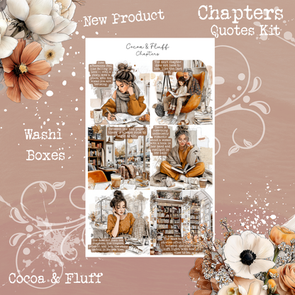 Chapters | Words & Art Sticker Kit
