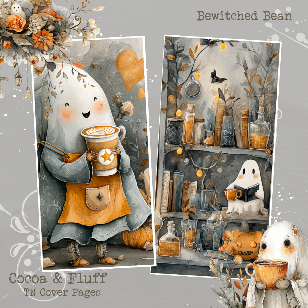 TN Cover Sheets - NEW ITEM - Bewitched Bean