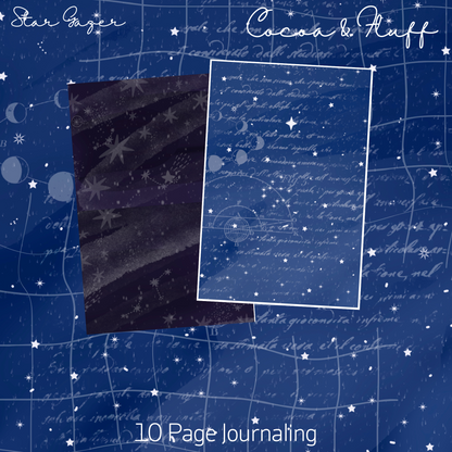 Star Gazer 10 Page Journaling Kit