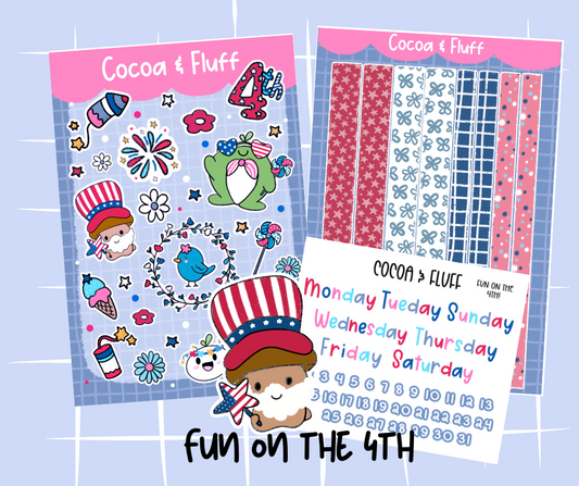 Fun On The 4th Sticker Sheet