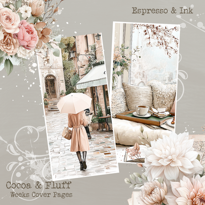 Weeks Cover Sheets - NEW ITEM - Espresso & Ink