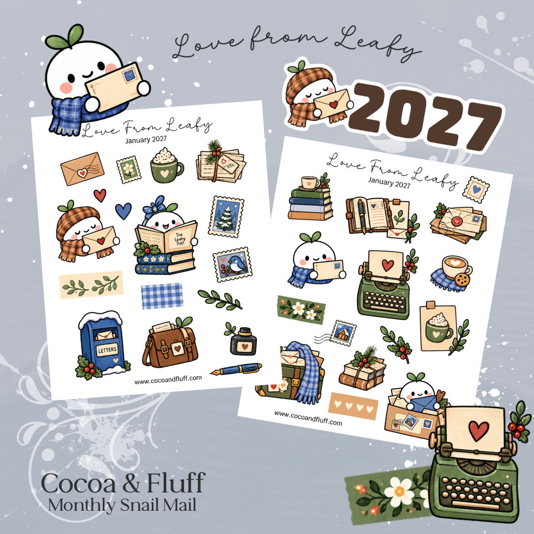 Love From Leafy Monthly Snail Mail