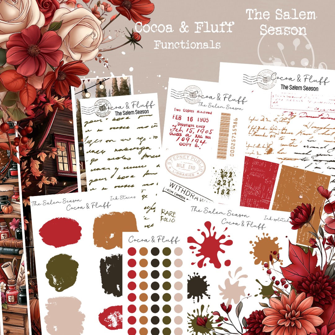 Functional Planner Stickers – The Salem Season