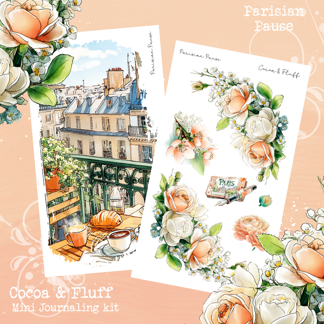 Parisian Pause Mini Journaling kit