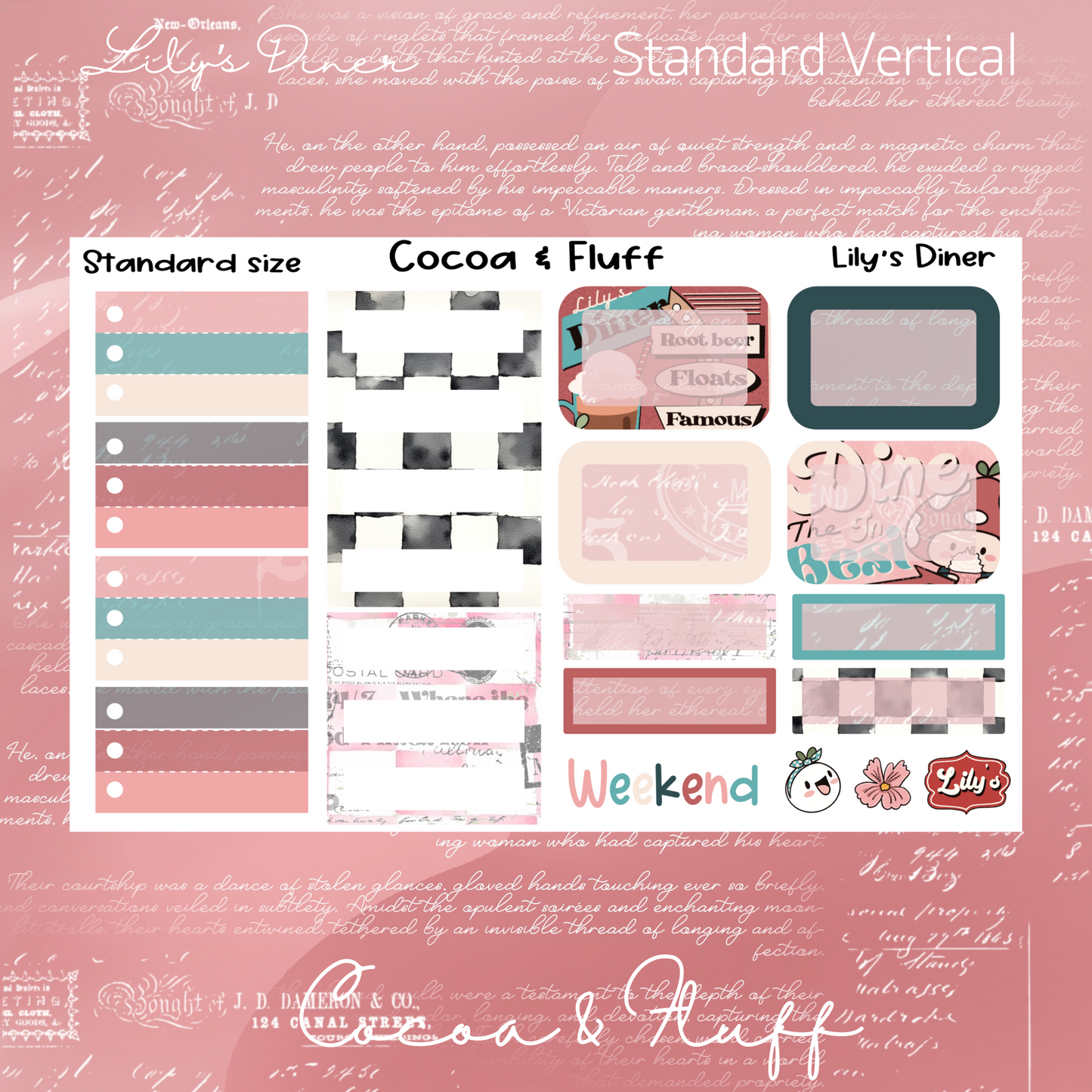 Lily's Diner Standard Vertical Mini Kit