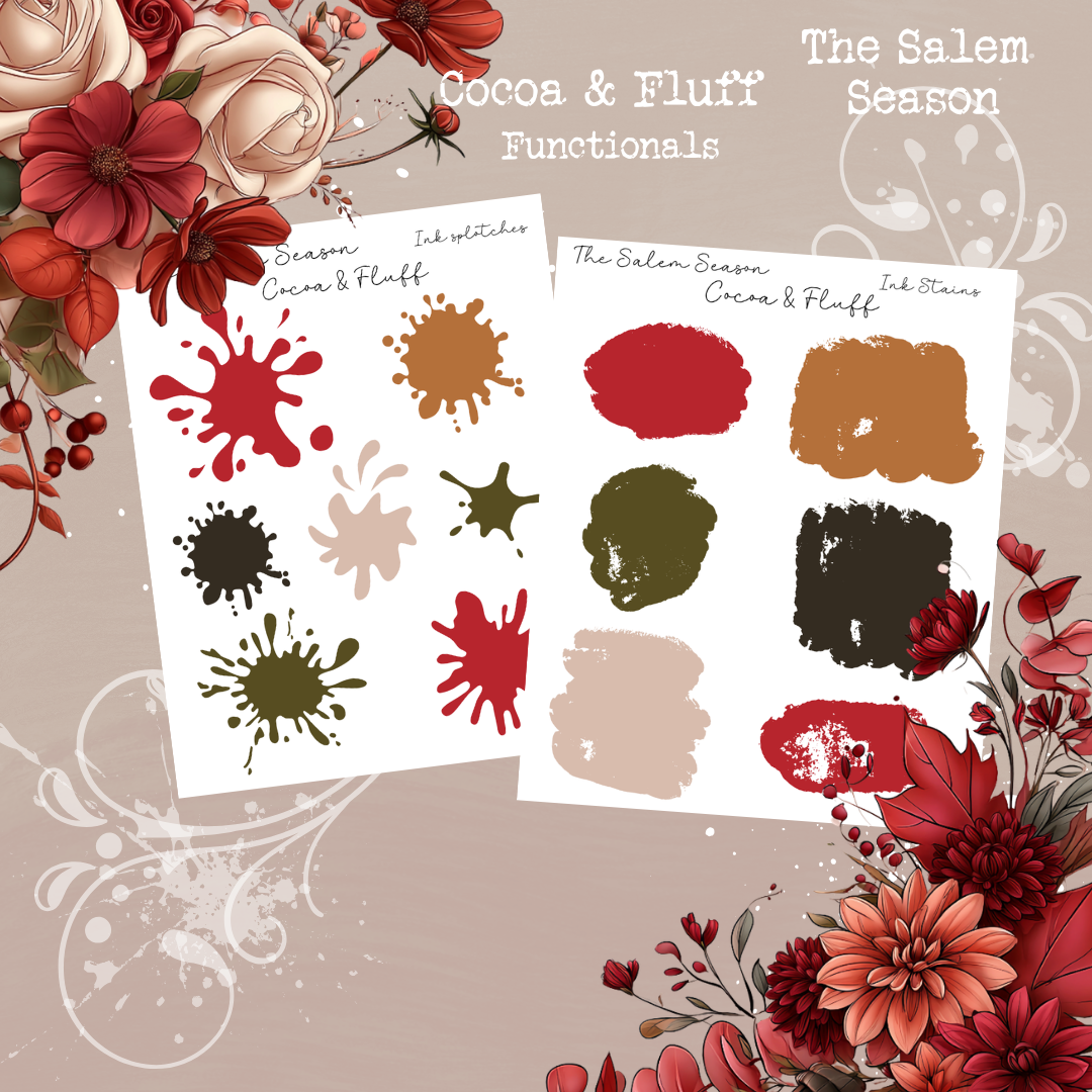 Functional Planner Stickers – The Salem Season