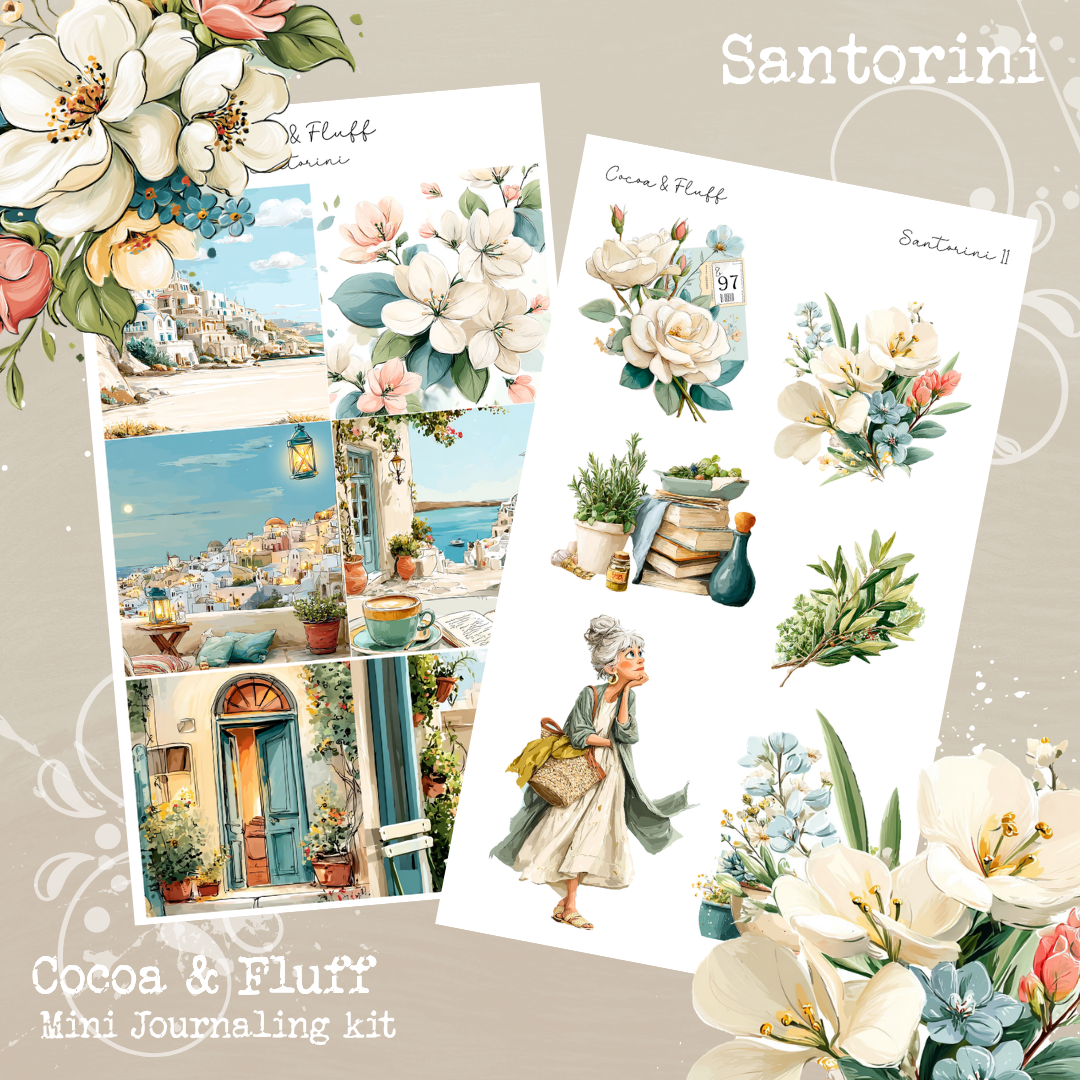 Santorini Mini Journaling kit