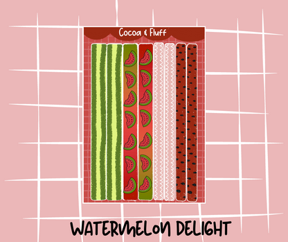 Watermelon Delight Sticker Sheet Bundle
