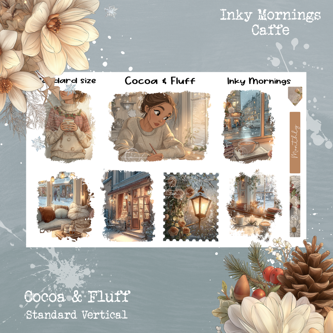 Inky Mornings Caffe Standard Vertical