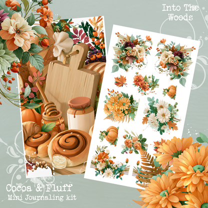 Into the Woods| 8 Page Mini Journaling Kit