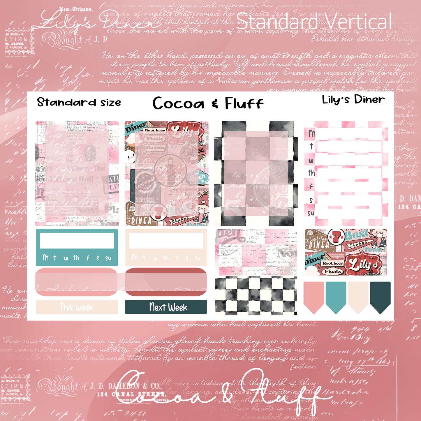 Lily's Diner Standard Vertical Mini Kit