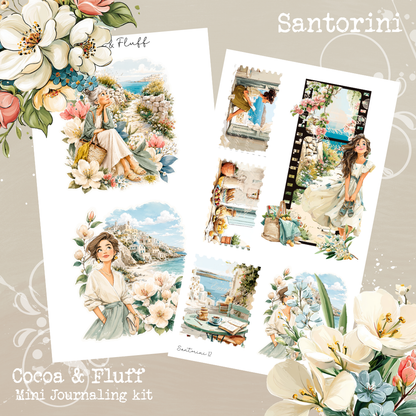 Santorini Mini Journaling kit
