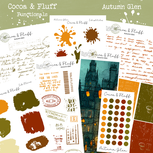 Functional Planner Stickers – Autumn Glen