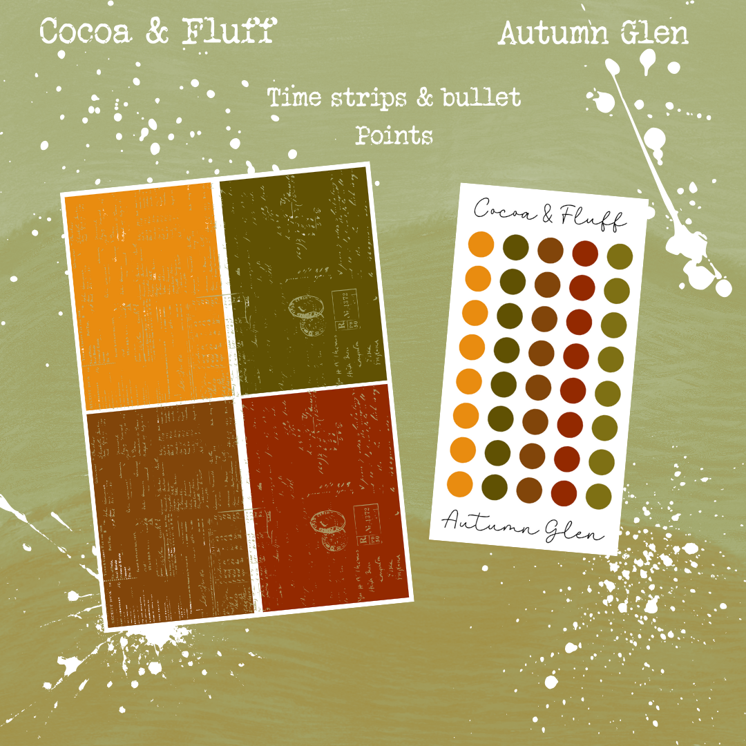 Functional Planner Stickers – Autumn Glen