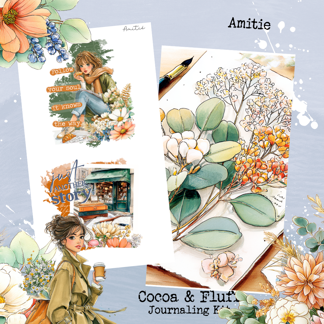 Amitié 12 Pg Journaling Kit