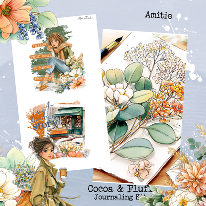 Amitié 12 Pg Journaling Kit