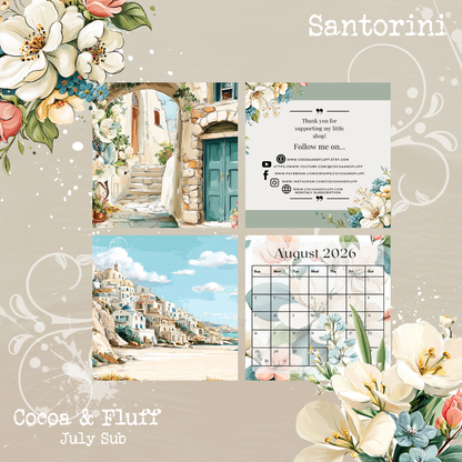 Monthly Mystery Subscription Washi Paper