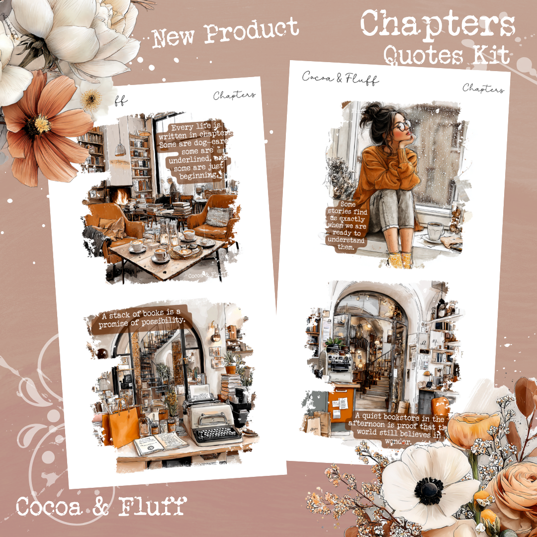 Chapters | Words & Art Sticker Kit