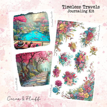 Timeless Travels | Japan Travel Art Collection | Created by Christopher | Supports College Fund
