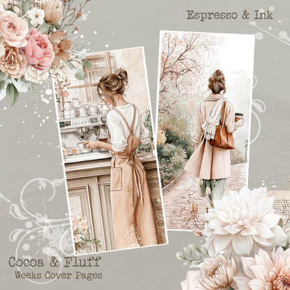 Weeks Cover Sheets - NEW ITEM - Espresso & Ink