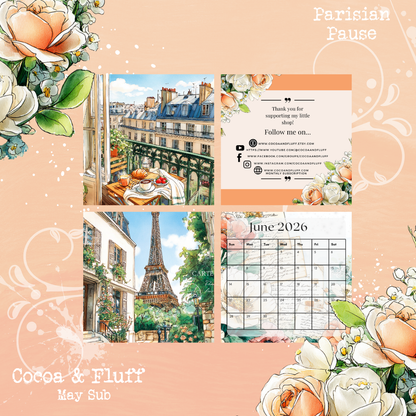 Monthly Mystery Subscription Washi Paper