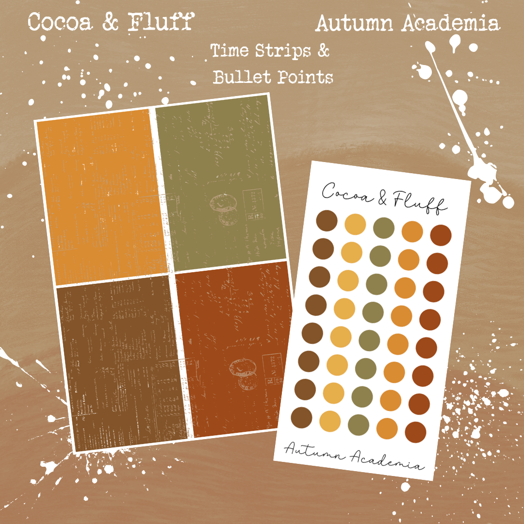 Functional Planner Stickers – Autumn Academia