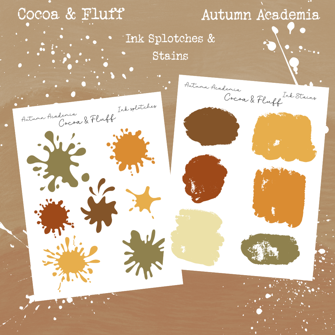 Functional Planner Stickers – Autumn Academia