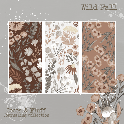 Wild Fall | 9 Page Journaling Kit