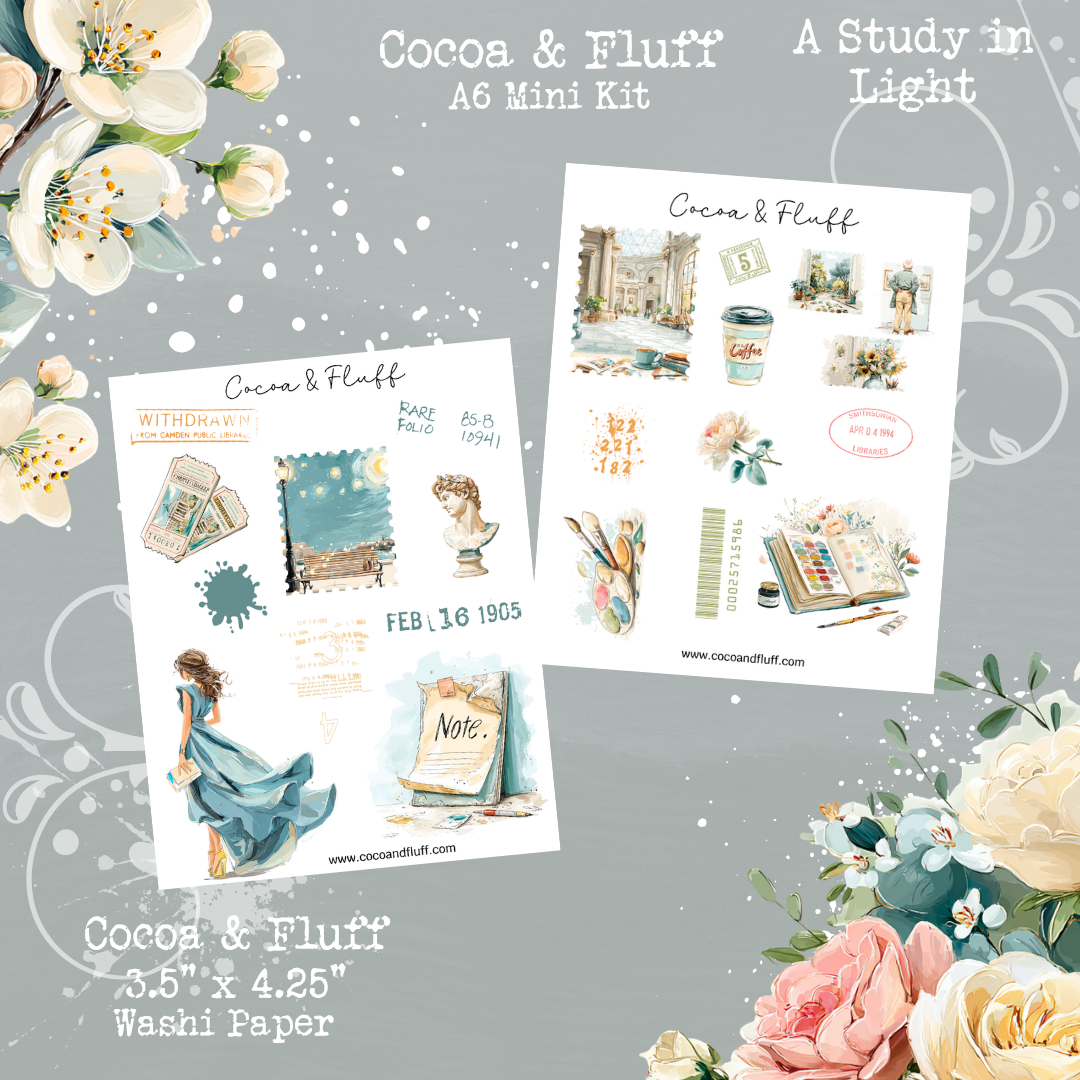 A Study in Light A6/personal size Journaling kit