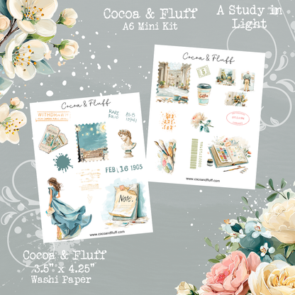 A Study in Light A6/personal size Journaling kit