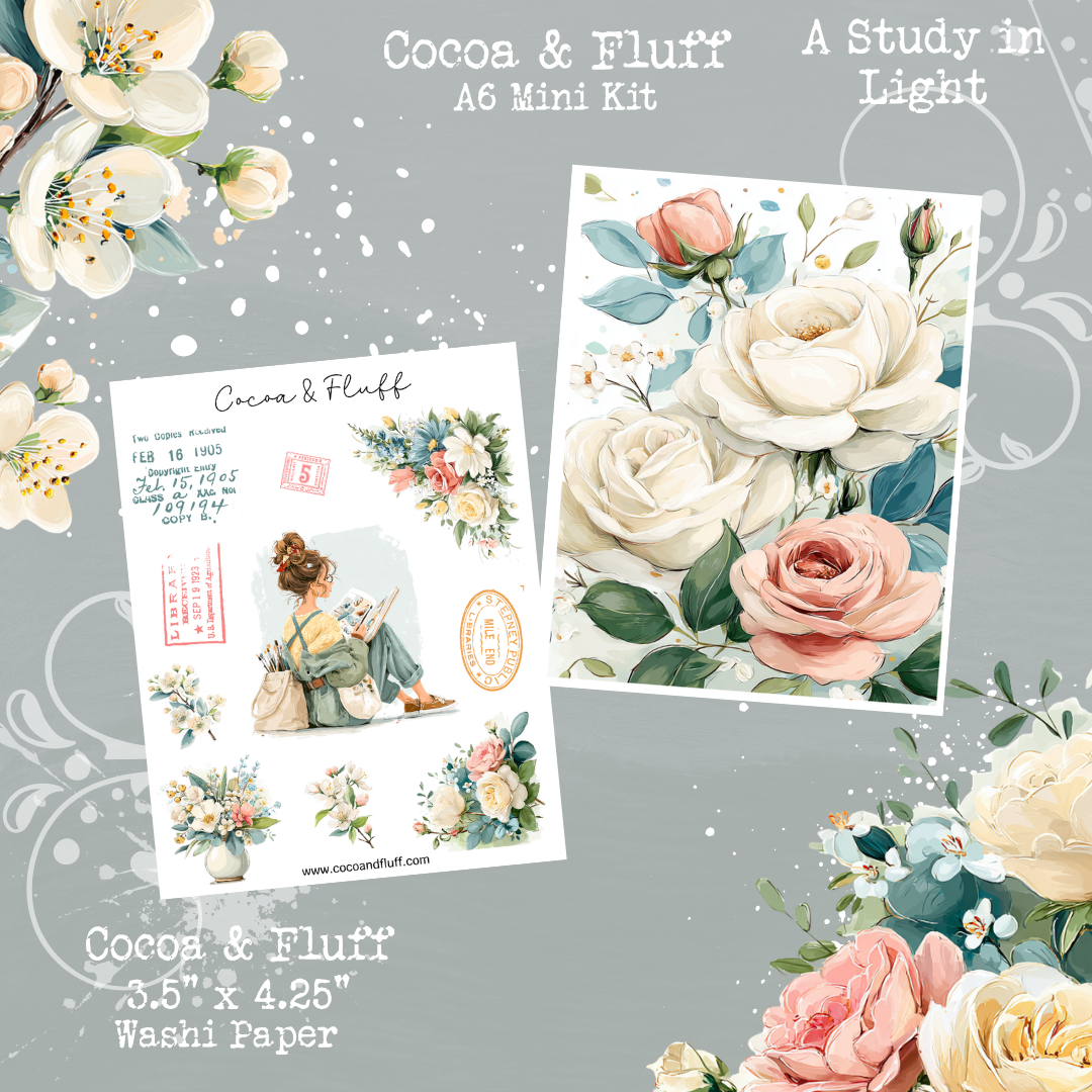 A Study in Light A6/personal size Journaling kit