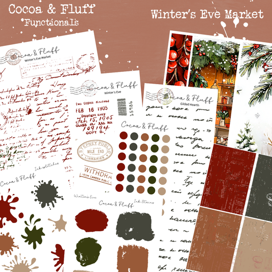 Functional Planner Stickers – Winter's Eve Market