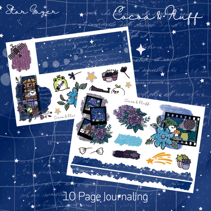 Star Gazer 10 Page Journaling Kit