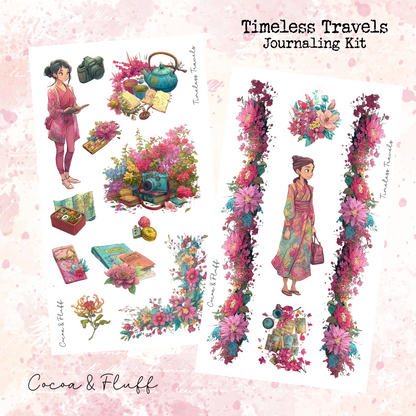 Timeless Travels | Japan Travel Art Collection | Created by Christopher | Supports College Fund