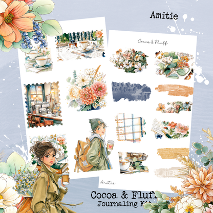 Amitié 12 Pg Journaling Kit