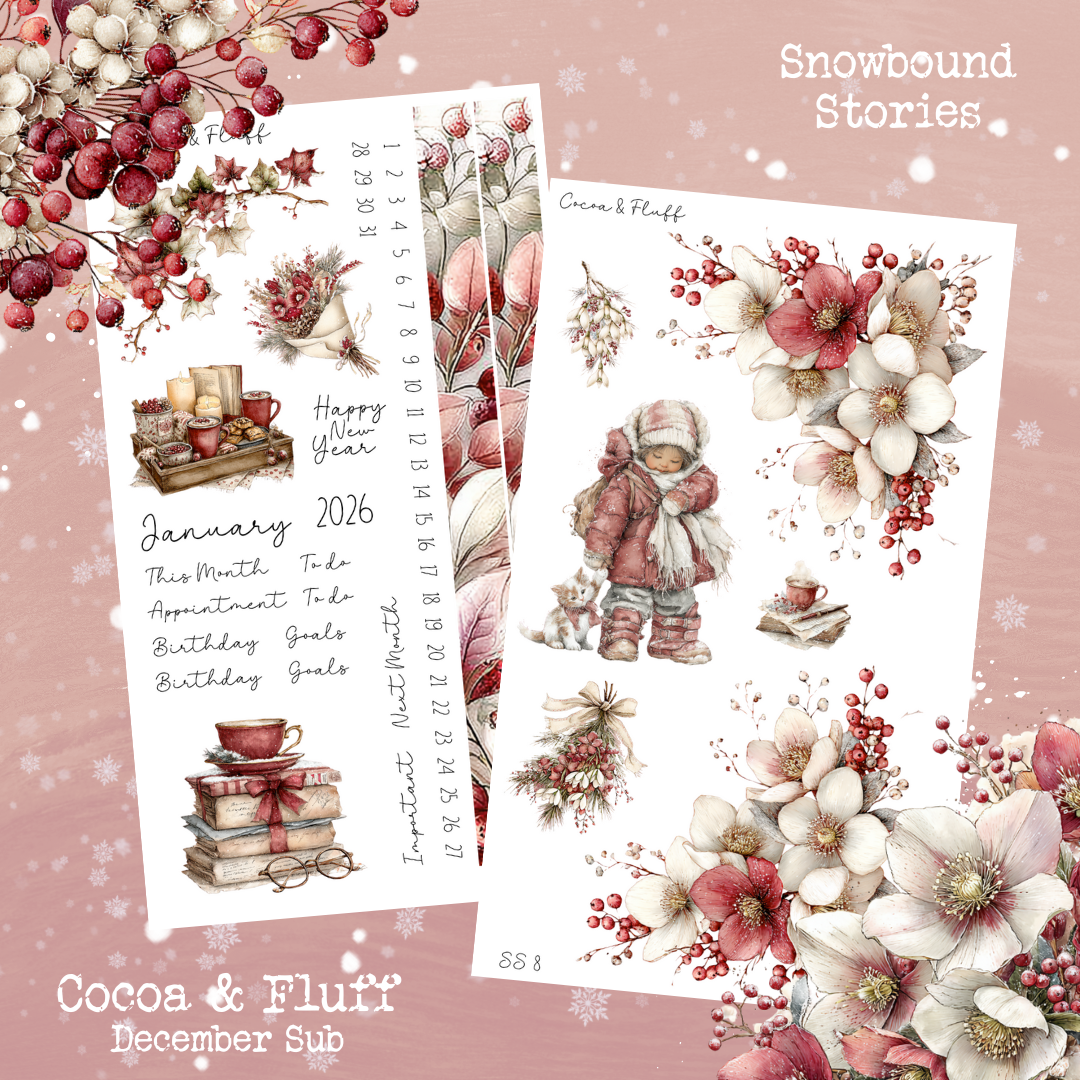 Monthly Mystery Subscription Washi Paper