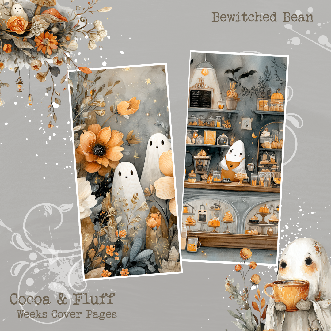 Weeks Cover Sheets - NEW ITEM - Bewitched Bean