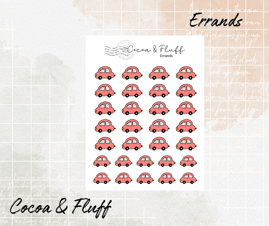 Errands Leafy Planner Icons