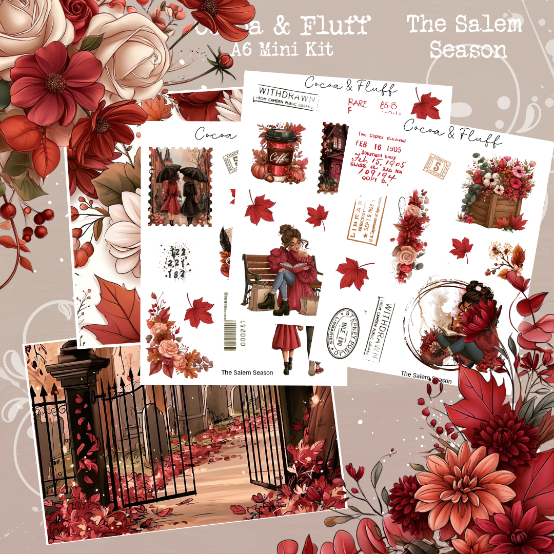 The Salem Season A6/personal size Journaling kit