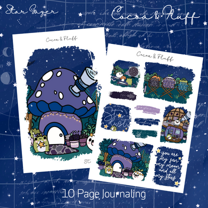 Star Gazer 10 Page Journaling Kit