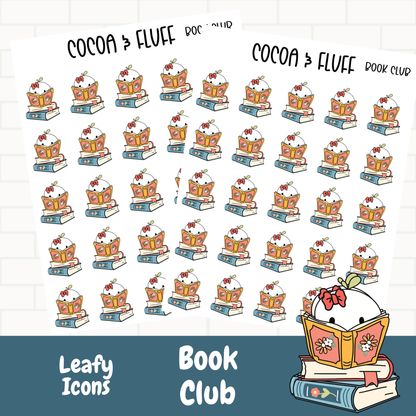 Book Club Planner Icons
