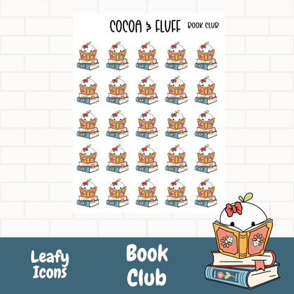Book Club Planner Icons