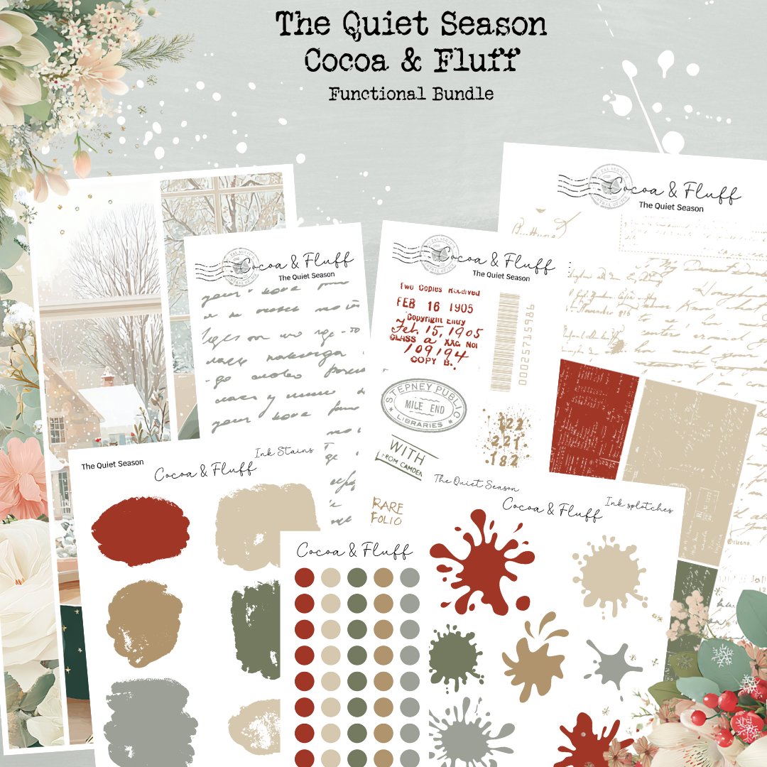 Functional Planner Stickers – The Quiet Season